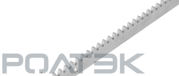 492 Рейка зубчатая 31*6 (L-1метр), с крепежом