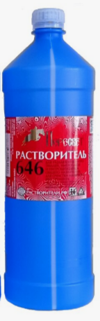 Растворитель 646 "Пересвет" 1л (0,75кг)