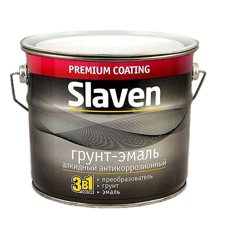 Slaven Грунт-эмаль "3в1" слоновая кость (3,2кг) 