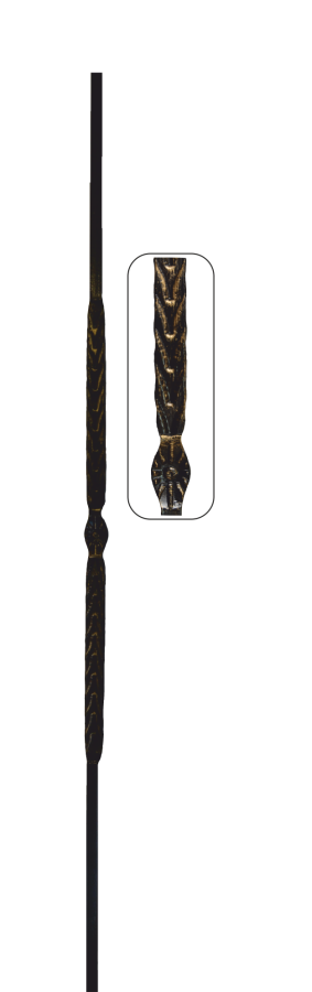 136 Балясина 900*25 мм, квадрат 12