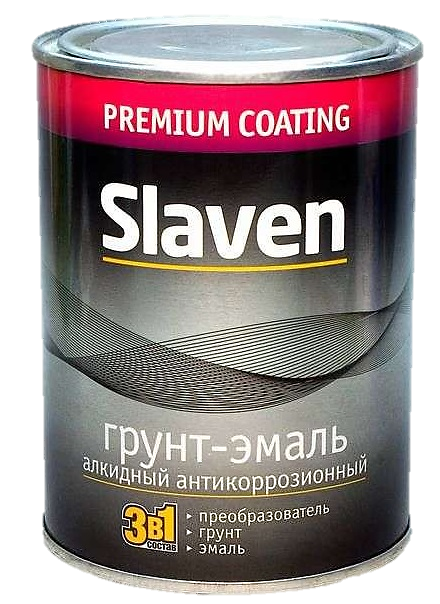 Slaven Грунт-эмаль "3в1" слоновая кость (1,1кг)