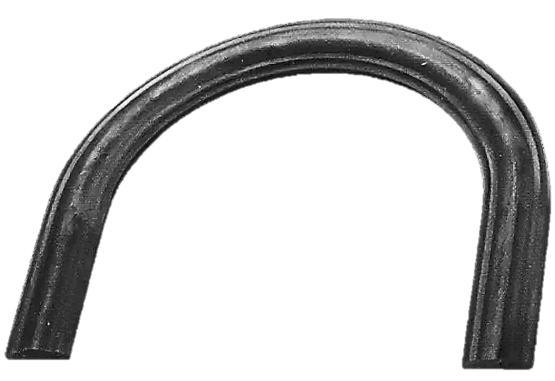 1822/1 Поворот поручня 114/А/3, 50*13 мм "U"